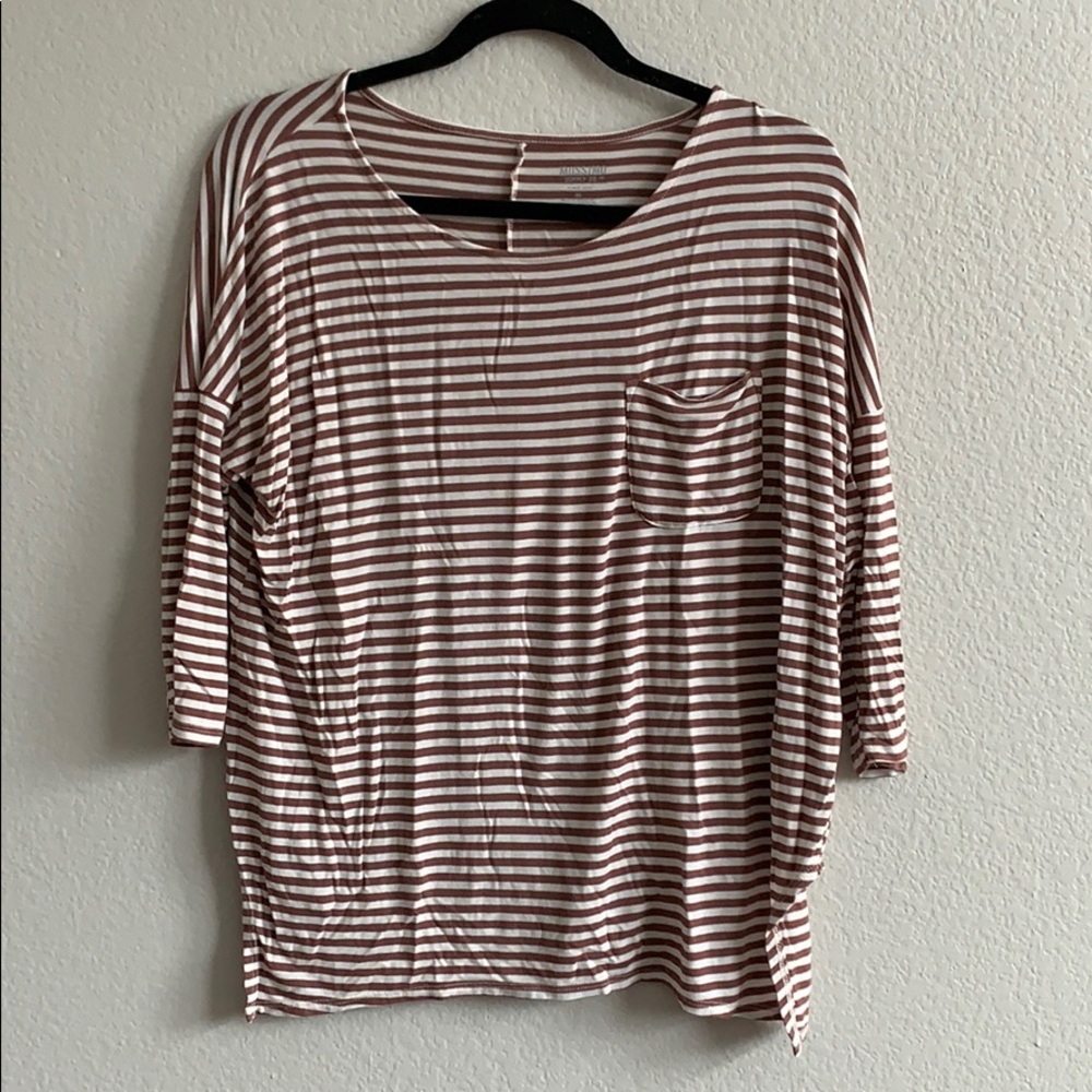 3/4 sleeve top
